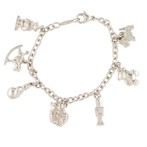 Tiffany's Sterling Silver baby/children's charm bracelet